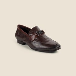 Men Brown Formal Moccasin