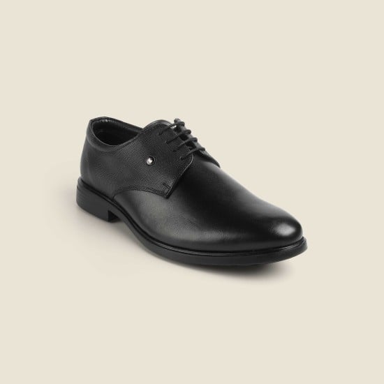 Men Black Formal Lace Up