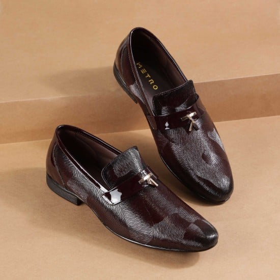 Men Wine Party Moccasin