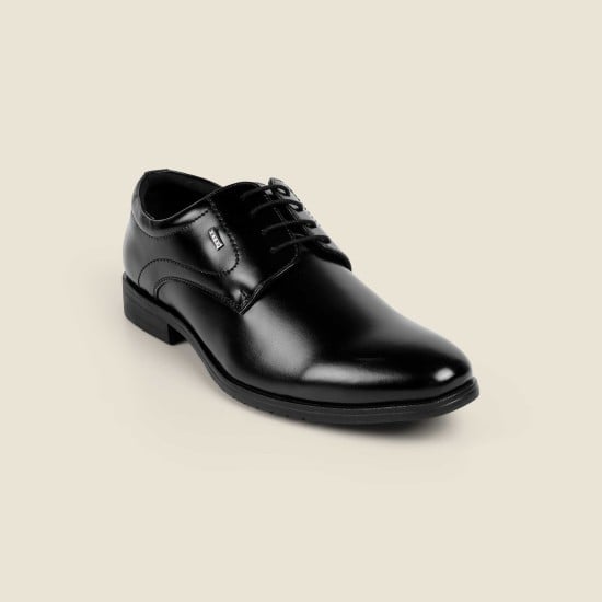 Men Black Formal Lace Up