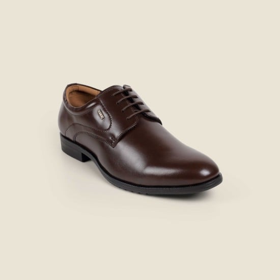 Men Brown Formal Lace Up