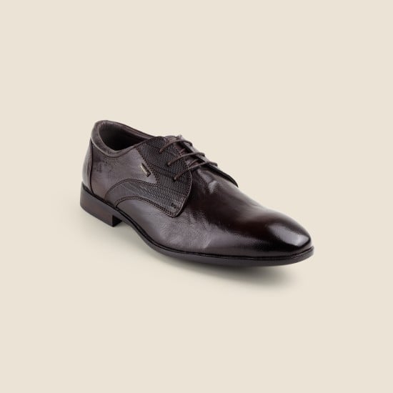 Men Brown Formal Lace Up