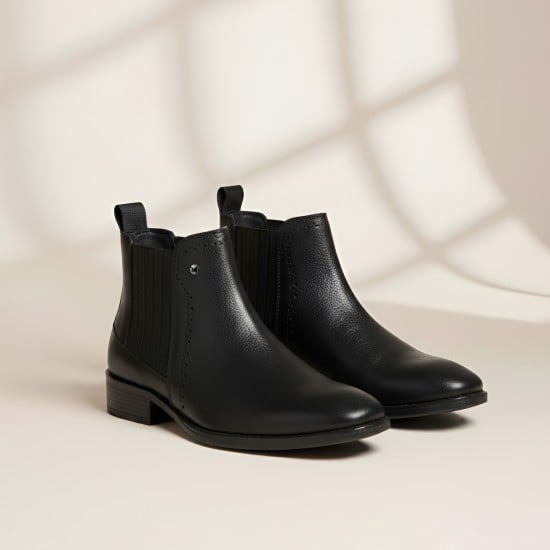 Men Black Formal Boots