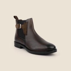 Men Brown Formal Boots
