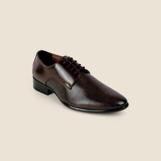 Men Brown Formal Lace Up