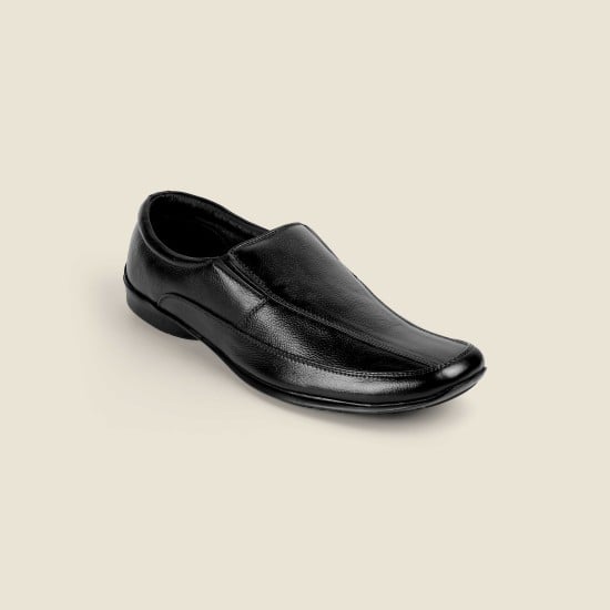 Men Black Formal Moccasin