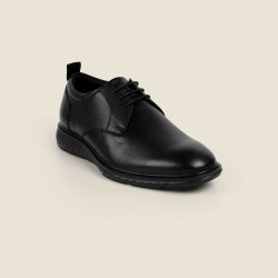 Men Black Formal Lace Up