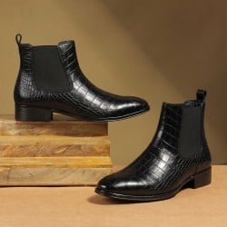 Men Black Formal Boots