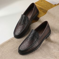 Men Brown Formal Moccasin