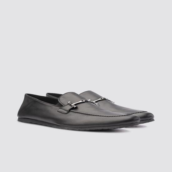 Men Black Casual Loafers