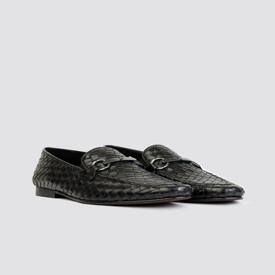 Men Black Casual Loafers