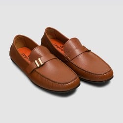 Men Tan Casual Loafers