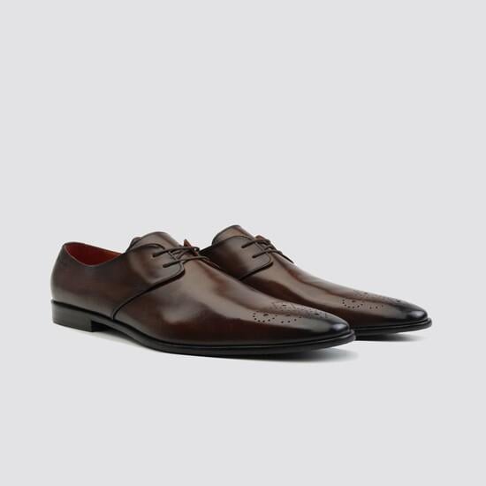 Men Brown Formal Lace Up