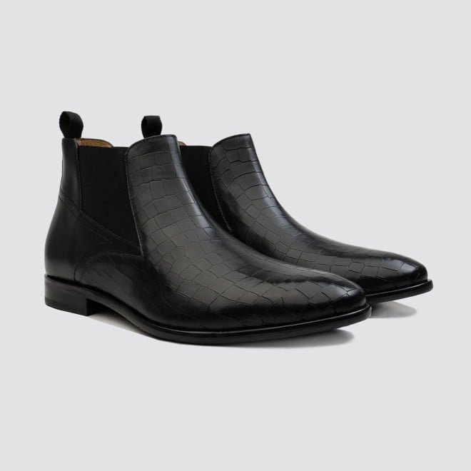 Men Black Formal Boots