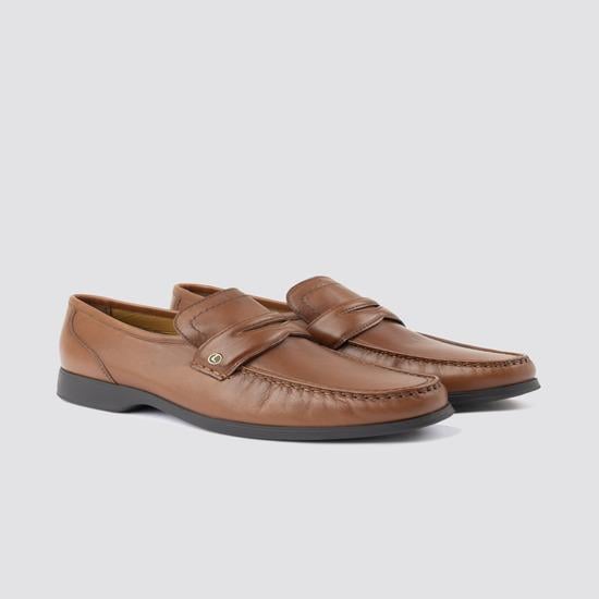 Men Tan Casual Loafers