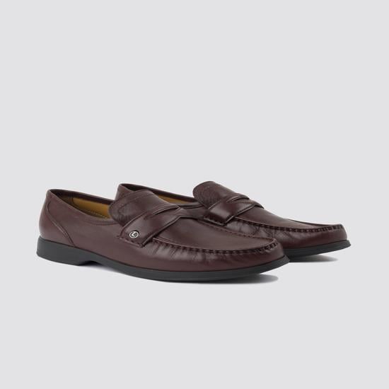 Men Wine Casual Loafers