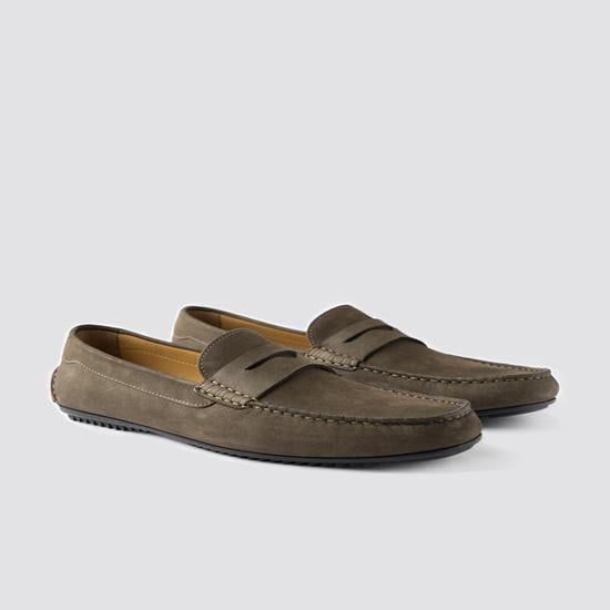 Men Green Casual Loafers