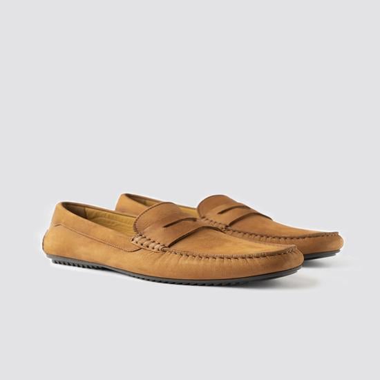 Men Tan Casual Loafers