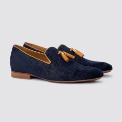 Men Blue-multi Casual Loafers