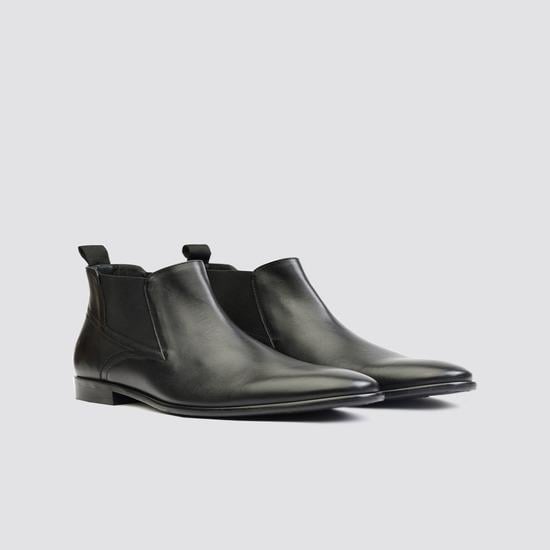 Men Black Formal Boots