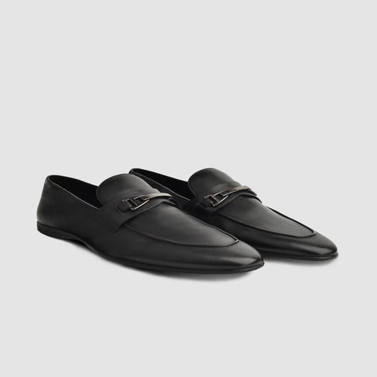 Men Black Casual Loafers