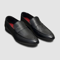 Men Black Casual Loafers
