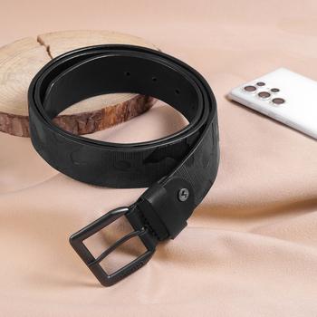 Metro Men Black Belts(SKU: 195-15-11-36)