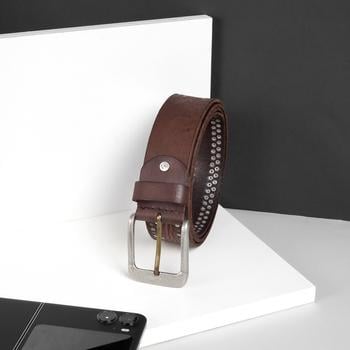 Metro Men Brown Belts(SKU: 195-16-12-36)