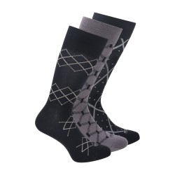Men Assorted Full Length Socks Pack of 3