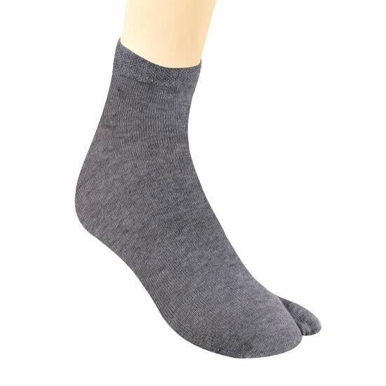 Metro Light-Grey Socks Half Length