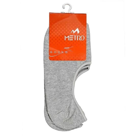 Metro Grey Socks Full Length
