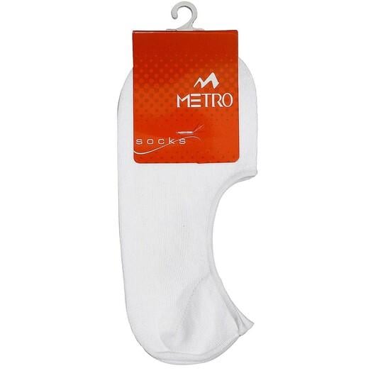 Metro White Socks Full Length