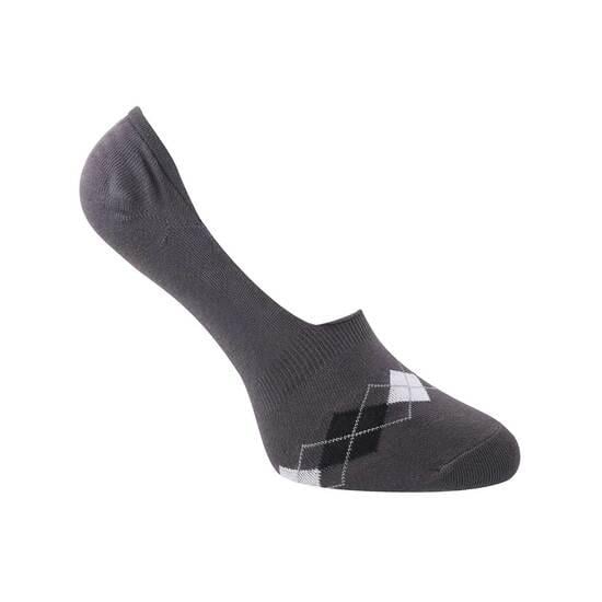 Men Grey Ankle Length Socks