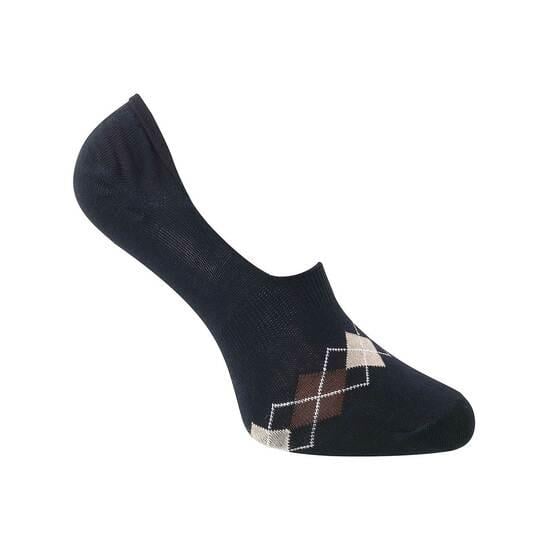 Men Blue-navy Ankle Length Socks