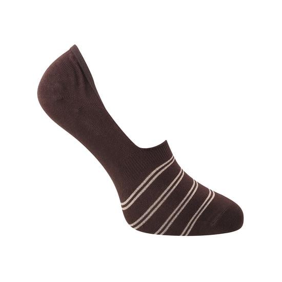 Men Brown Ankle Length Socks