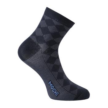 Mochi Navy-Blue Mens Socks Ankle Length