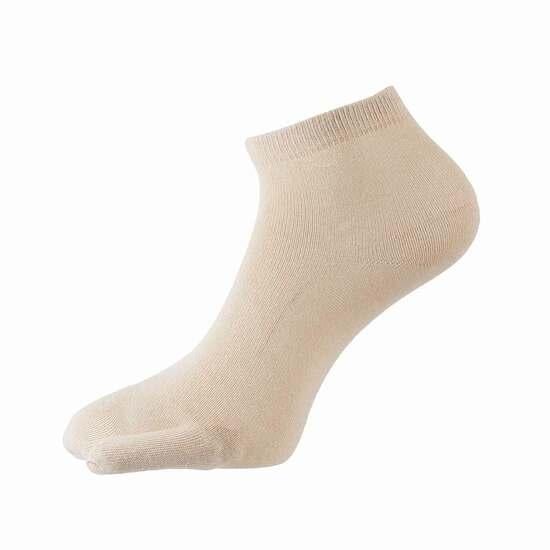 Women Beige Half Length Socks