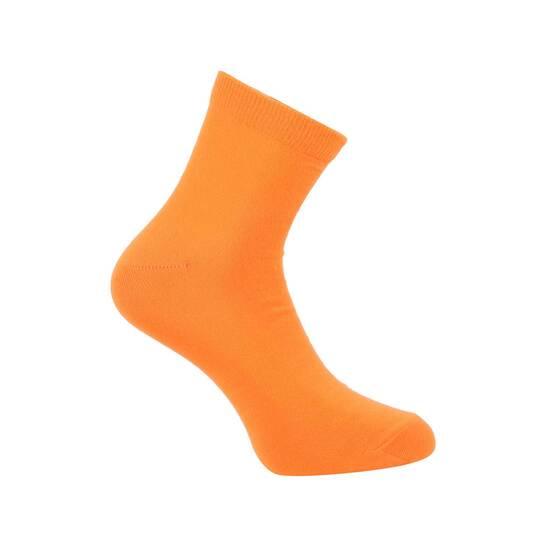 Mochi Orange Womens Socks Half Length