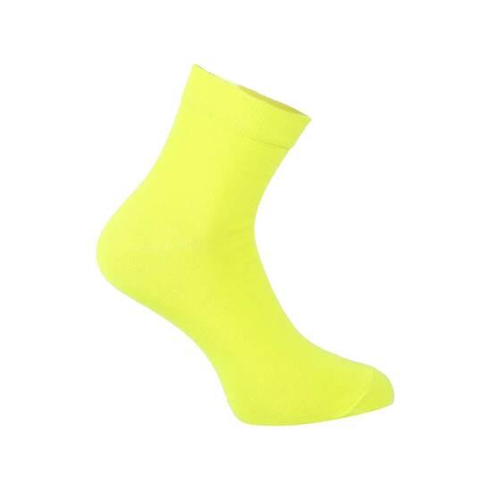 Mochi Yellow Womens Socks Half Length