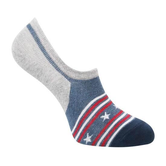 Men Blue Loafer Socks