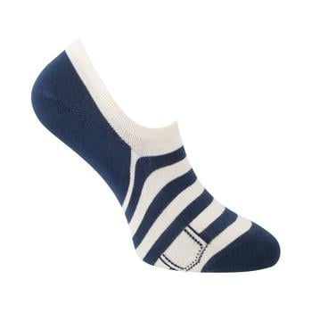 Men Blue-navy Loafer Socks