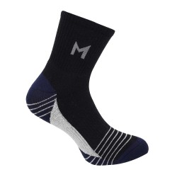 Men Black Half Length Socks
