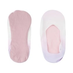 Women Purple Loafer Socks