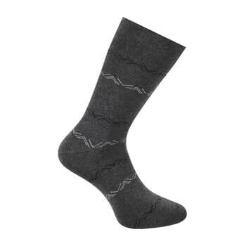 Men Grey Full Length Socks