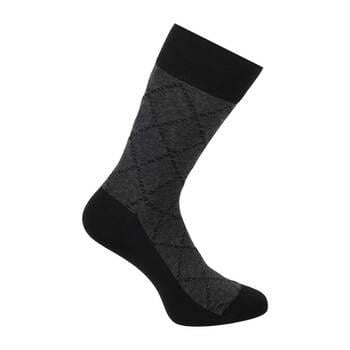 Men Black Full Length Socks