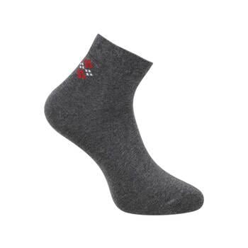 Men Grey Half Length Socks