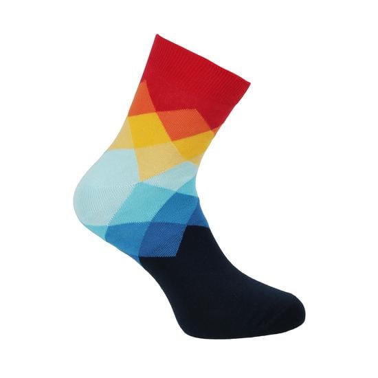 Men Multi Half Length Socks