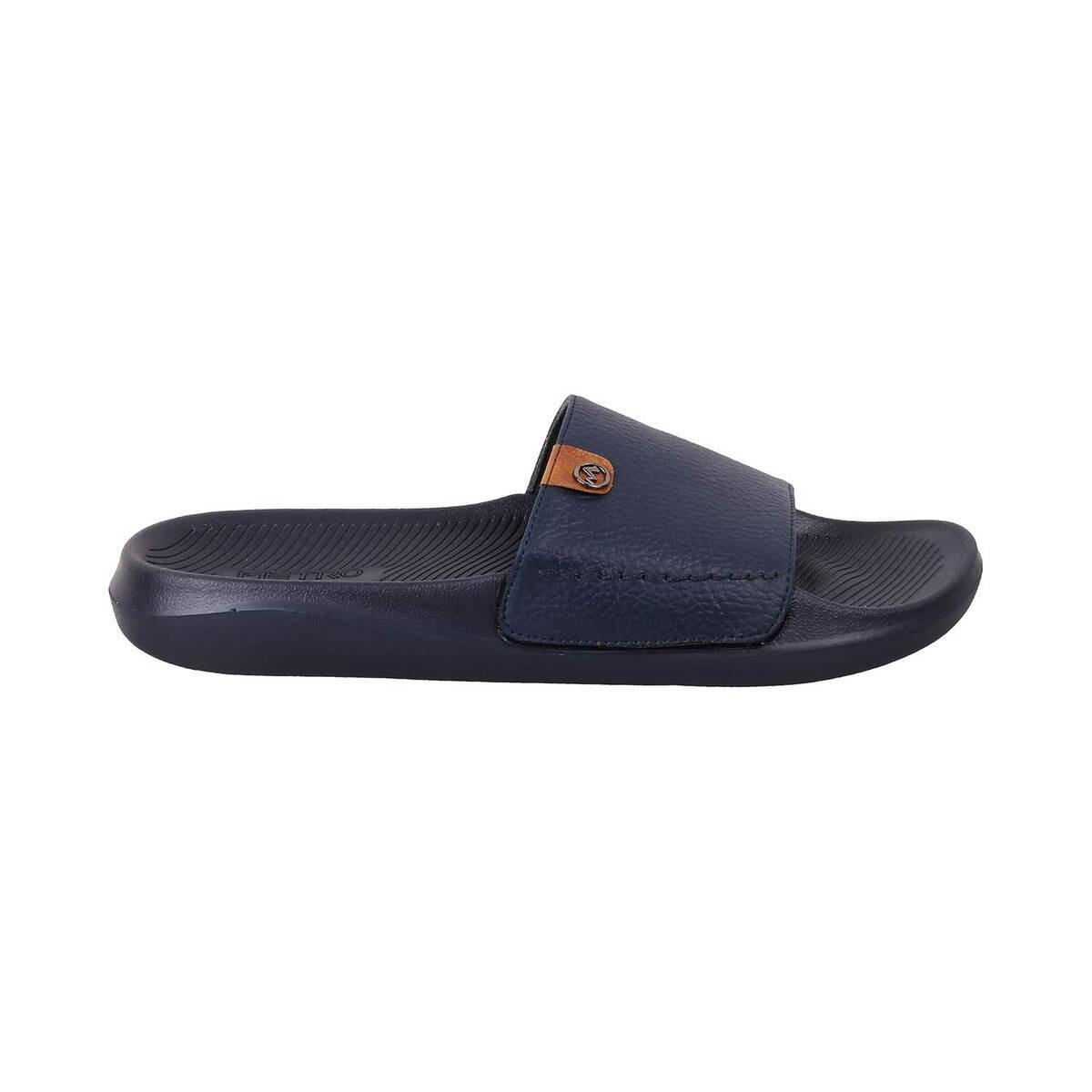 Buy Metro Men Blue Casual Slippers Online | SKU: 207-34-45-40 - Metro Shoes