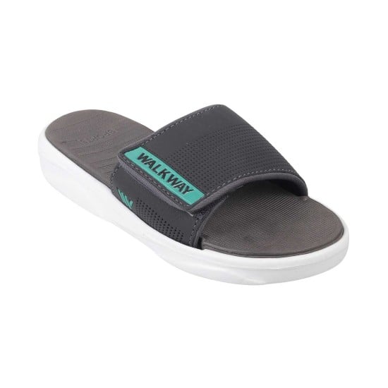 Men Grey Casual Slippers