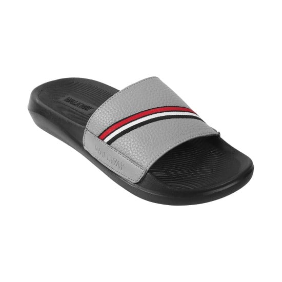Men Grey Casual Slip Ons